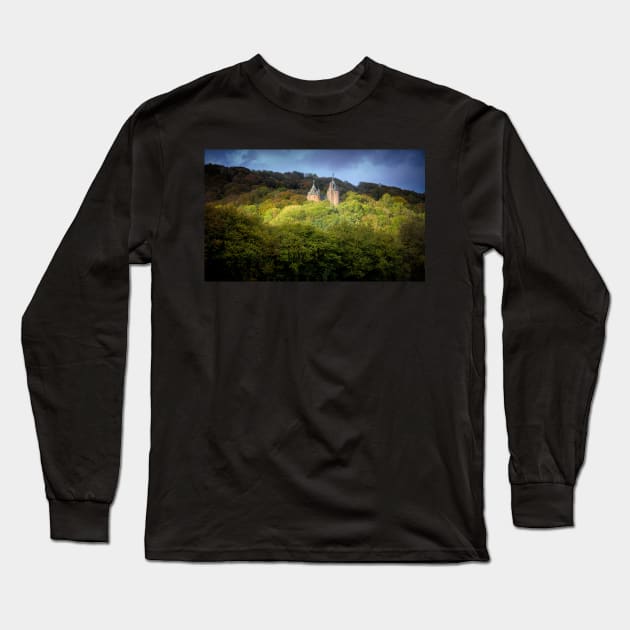 Castell Coch#1 Long Sleeve T-Shirt by RJDowns